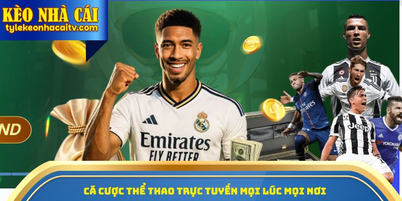 Cá cược thể thao trực tuyến mọi lúc mọi nơi