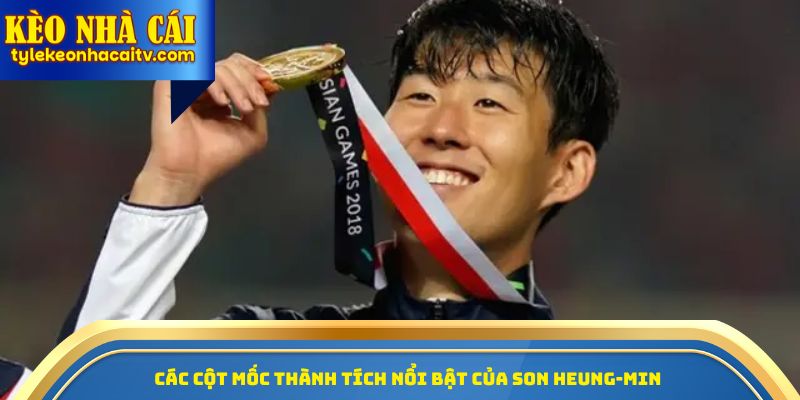 Các cột mốc thành tích nổi bật của Son Heung-min
