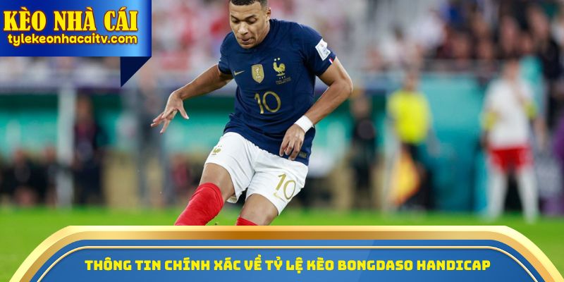 Thông tin chính xác về tỷ lệ kèo bongdaso Handicap