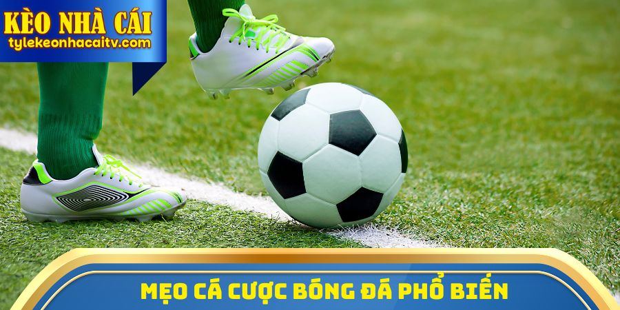 Mẹo cá cược bóng đá phổ biến